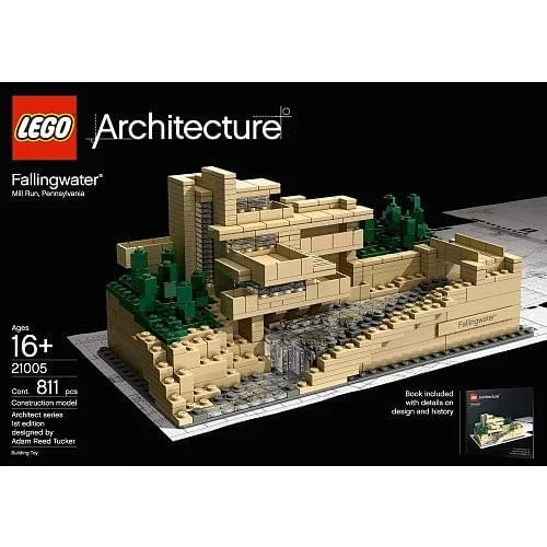 Fallingwater in Lego. Image: Amazon