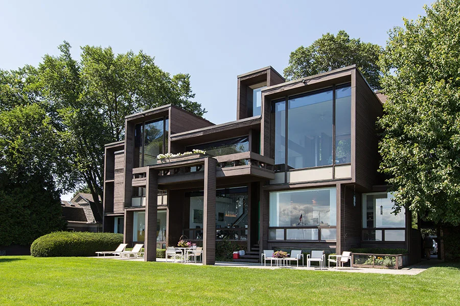 Paul Rudolph’s Parcells Residence. Photo: The Architect’s Newspaper ; photo by Michelle & Chris Gerard