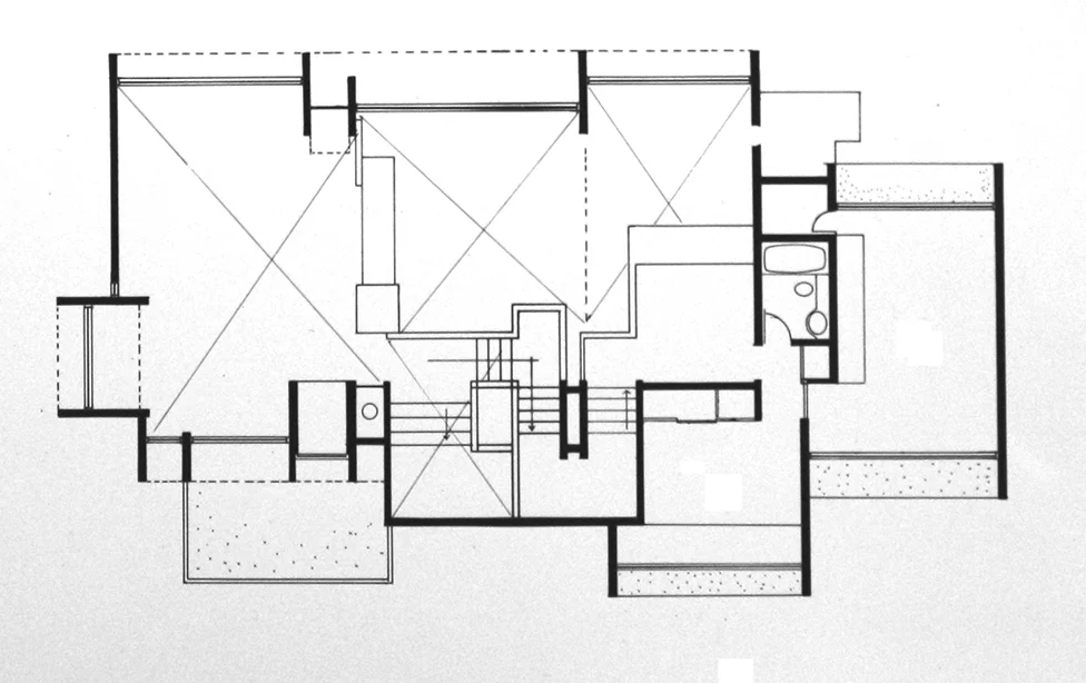 Third Floor Plan. Image: Paul Rudolph Heritage Foundation Archives