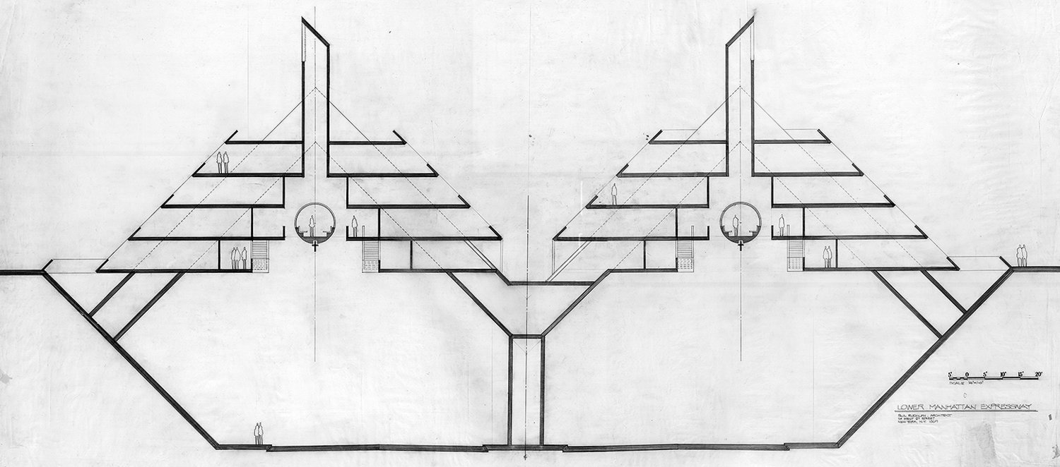 1967 03 Lower Manhattan Expressway Paul Rudolph Heritage Foundation