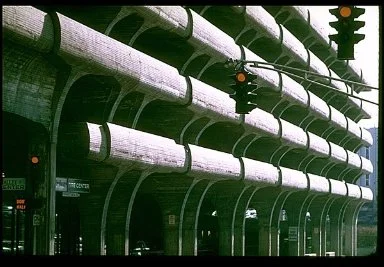 Paul Rudolph’s Temple Street Garage, Boston. Photo: NCSU Library – Design Library Image Collection
