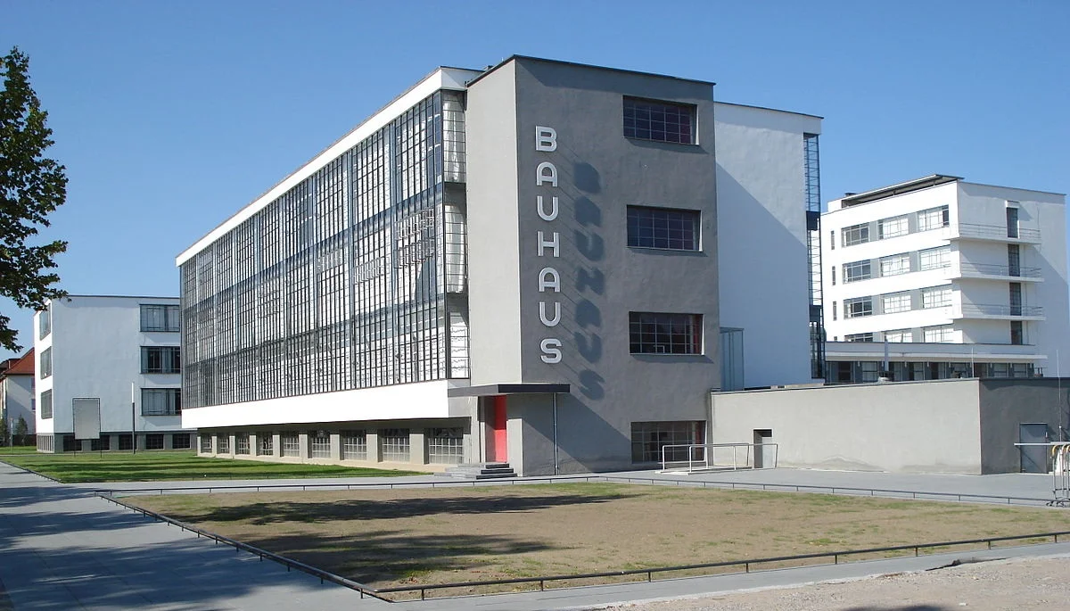 The Bauhaus building in Dessau, Germany, designed by the school’s director, Walter Gropius Photograph by: Lelikron