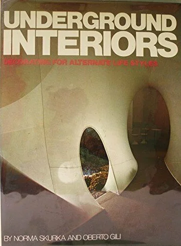 Underground Interiors, published in 1972, showcased some of the world’s most unique, quirky, and creative new interior designs—tangible manifestations of that experimental late 60’s/early 70’s era. A work of Rudolph’s was included—of course!.