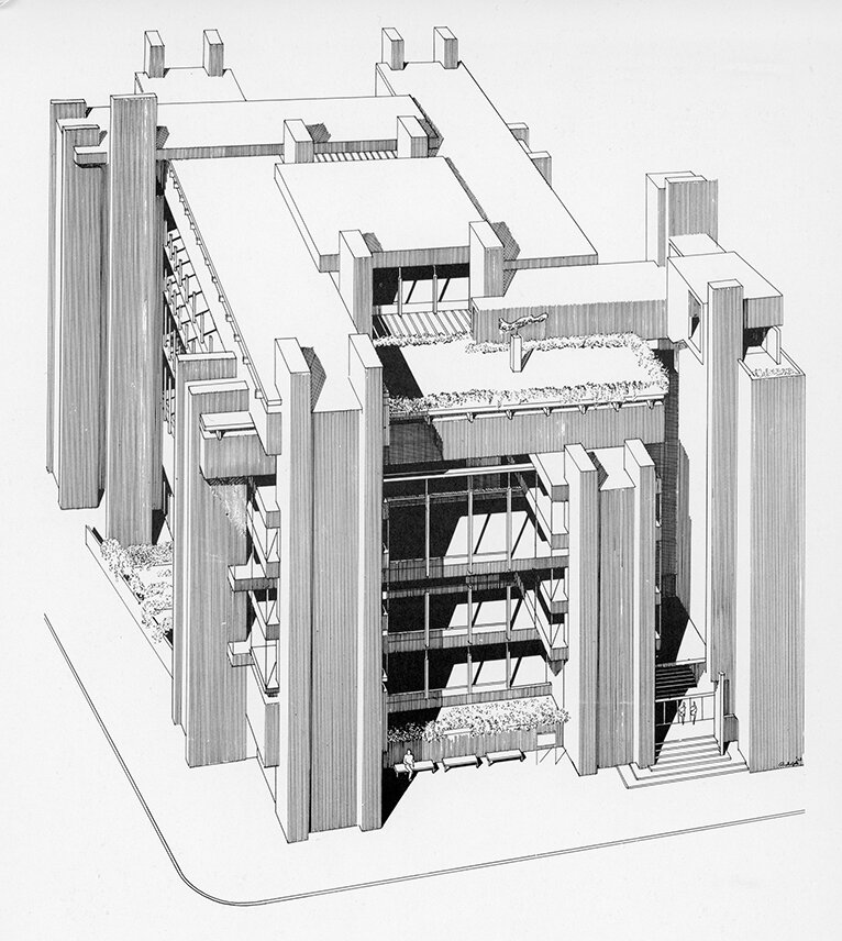 1958.02 Art & Architecture Building — Paul Rudolph Institute for Modern ...
