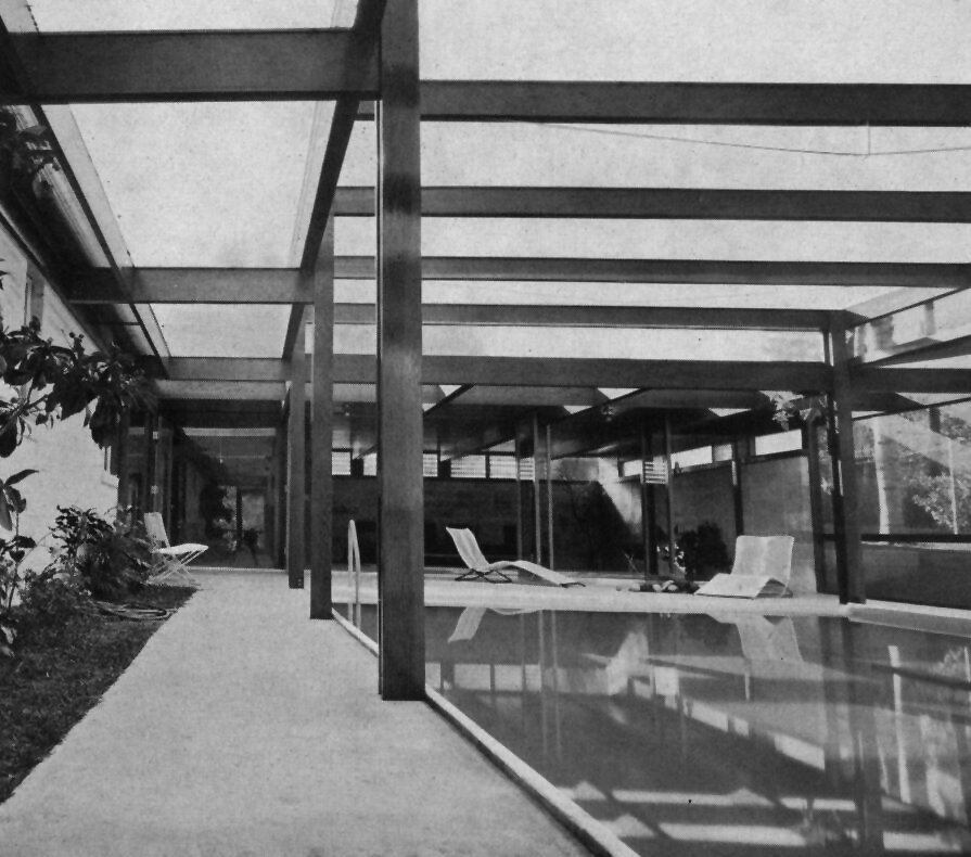 Cheatham Pool House, 1950