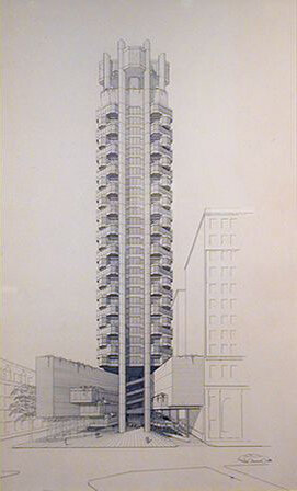 Hospital Trust Tower, 1969