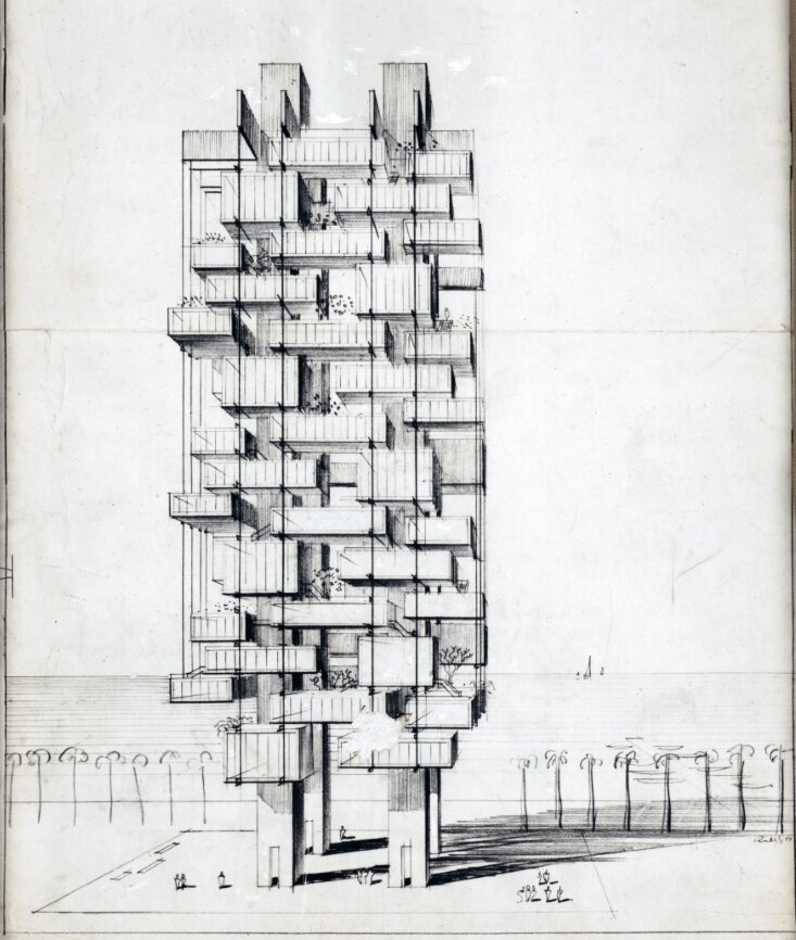 Trailer Tower Proposal, 1959