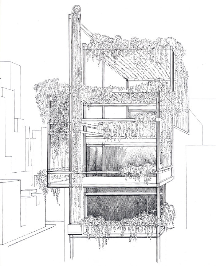 Hand draw architecture and urban design sketches by A_architects | Fiverr