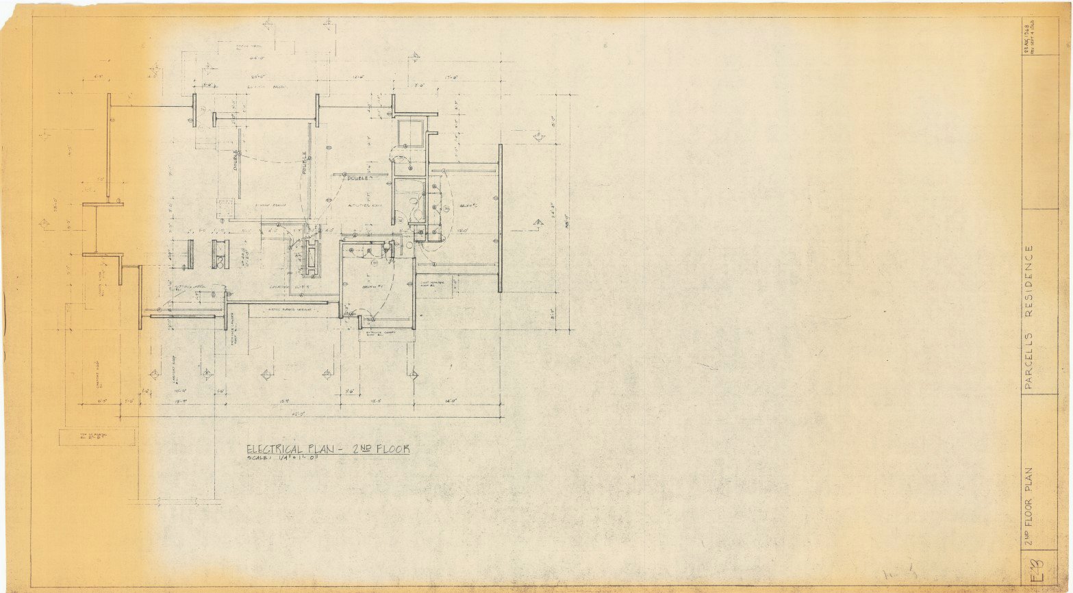 1967.04 Parcells Residence — Paul Rudolph Institute for Modern Architecture