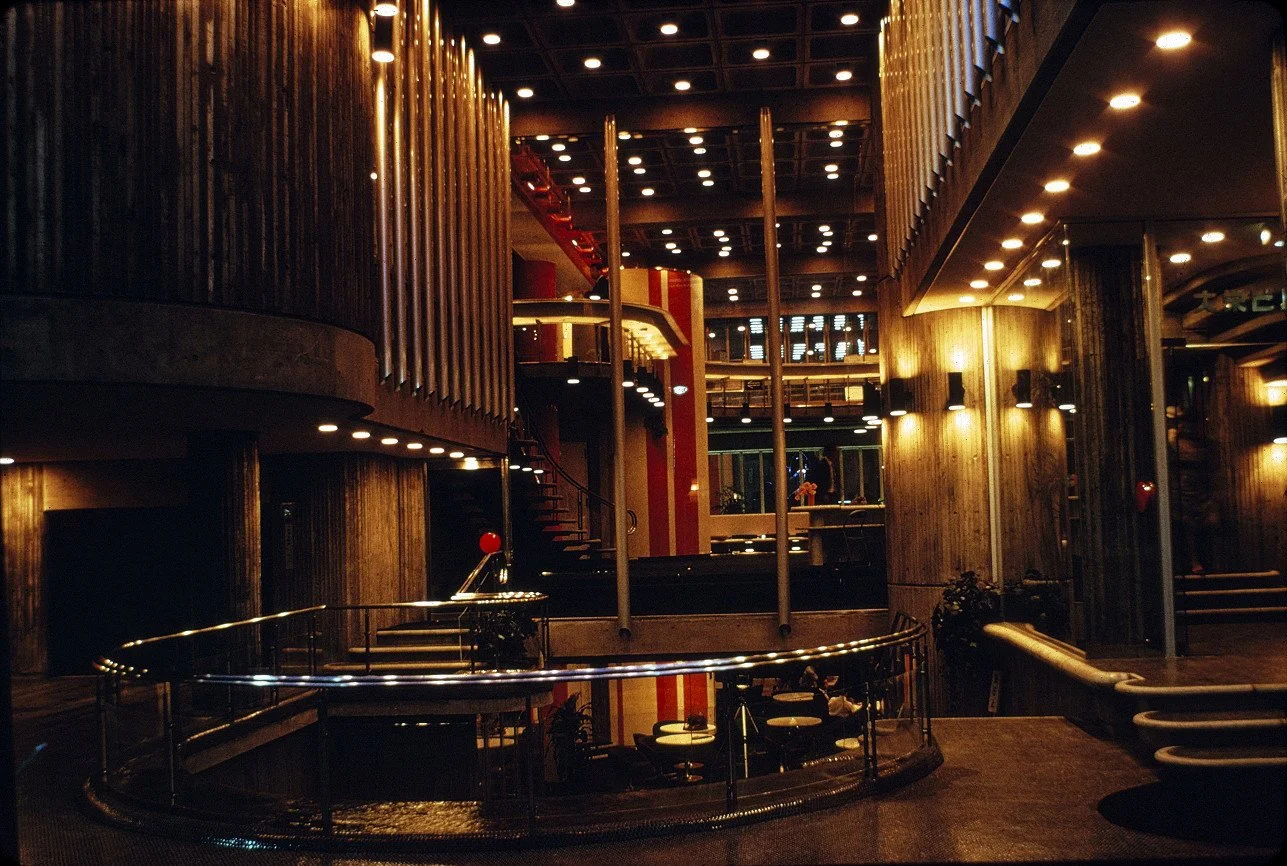 The Daiei House Headquarters Building in Nagoya, designed by Paul Rudolph (1971).