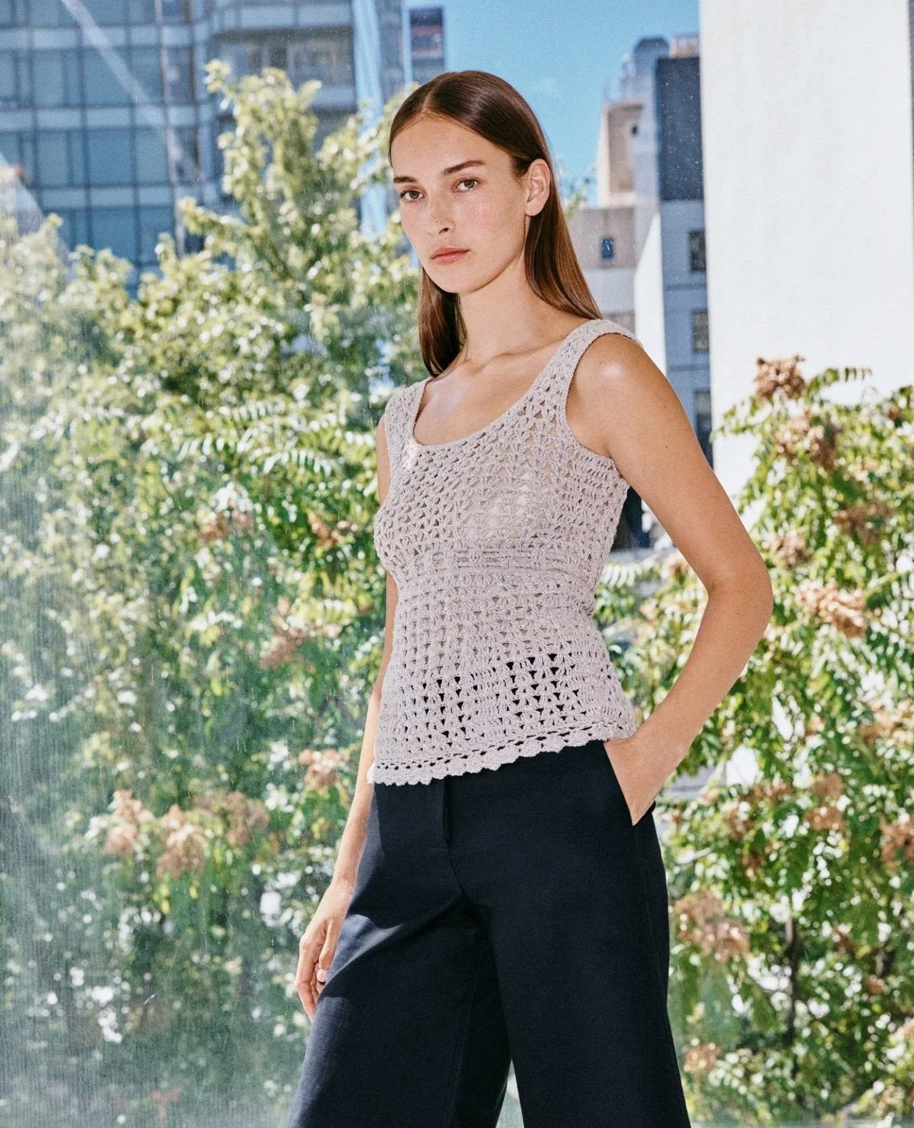 Rosetta Getty Spring 2025 Ready-to-Wear Collection⁠
⁠
Getty shot her collection at the Paul Rudolph Institute for Modern Architecture. &ldquo;I&rsquo;ve always loved how architecture and fashion can work together,&rdquo; she said. &ldquo;We chose the