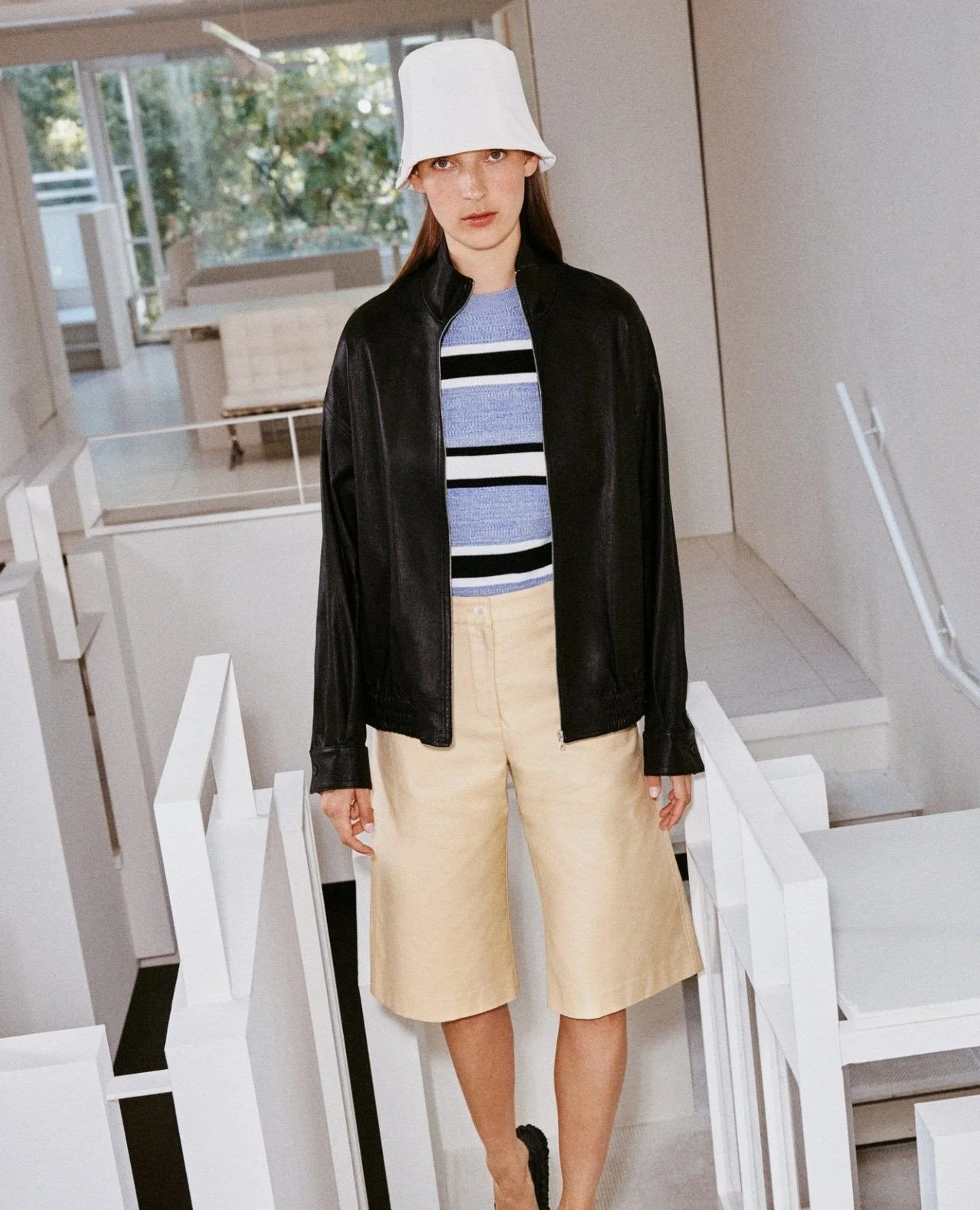 Rosetta Getty Spring 2025 Ready-to-Wear Collection⁠
⁠
Getty shot her collection at the Paul Rudolph Institute for Modern Architecture. &ldquo;I&rsquo;ve always loved how architecture and fashion can work together,&rdquo; she said. &ldquo;We chose the