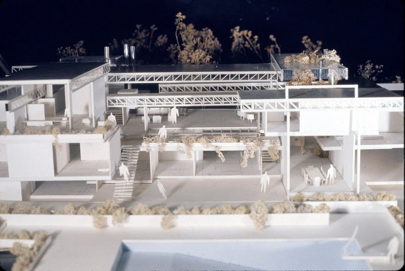 Model of the unbuilt Rogers Residence in Houston, Texas designed by Paul Rudolph in 1972.⁠
⁠
#paulrudolph