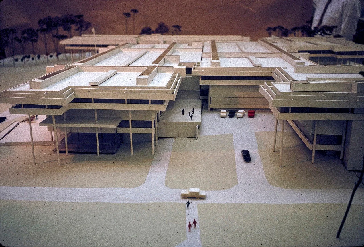 Project model of the IBM Research Building in East Fishkill, New York. Designed by Paul Rudolph in 1962, the project was completed in 1964.⁠
⁠
#paulrudolph