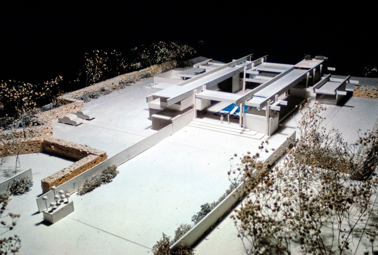 Model of the unbuilt Pistell Residence in Lyford Cay, Nassau, designed by Paul Rudolph in 1969.⁠
⁠
#paulrudolph