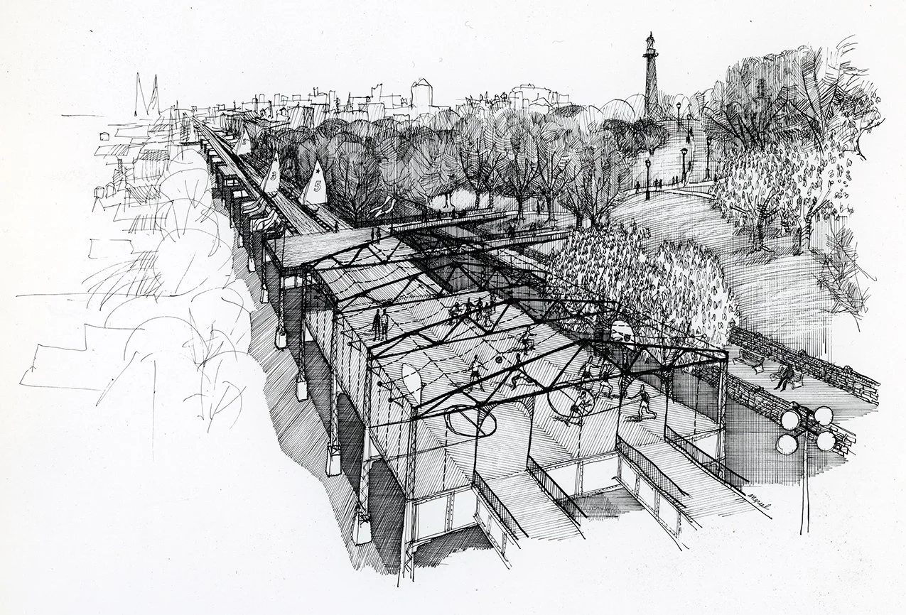 Brooklyn High-Walk Promenade, 1965