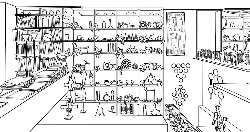 COLORING MODERNISM: Modulightor Tour &amp; Sketch Day⁠
⁠
Join us on Saturday, October 10th for a special Paul Rudolph coloring event! ⁠
⁠
Guests will tour Paul Rudolph&rsquo;s Modulightor Building, experiencing one of the only Rudolph&ndash;designed 