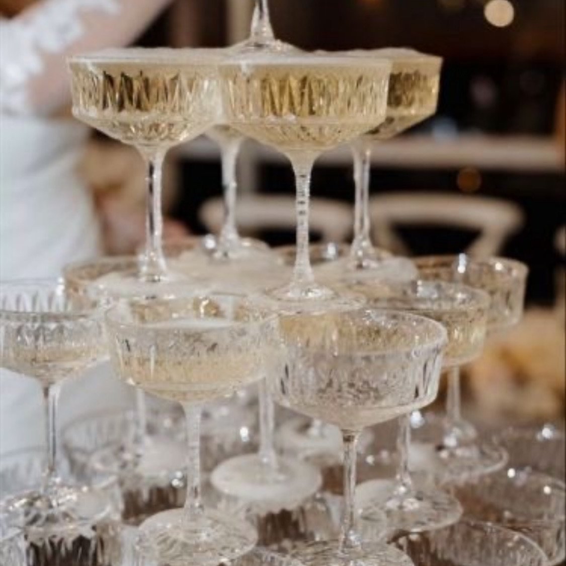 Add a touch of elegance to your next event with a show-stopping Champagne Tower! 🥂✨ Whether it&rsquo;s a wedding, corporate event, or brand activation, our Champagne Towers bring a unique and luxurious flair to any occasion in NYC. Book now for your