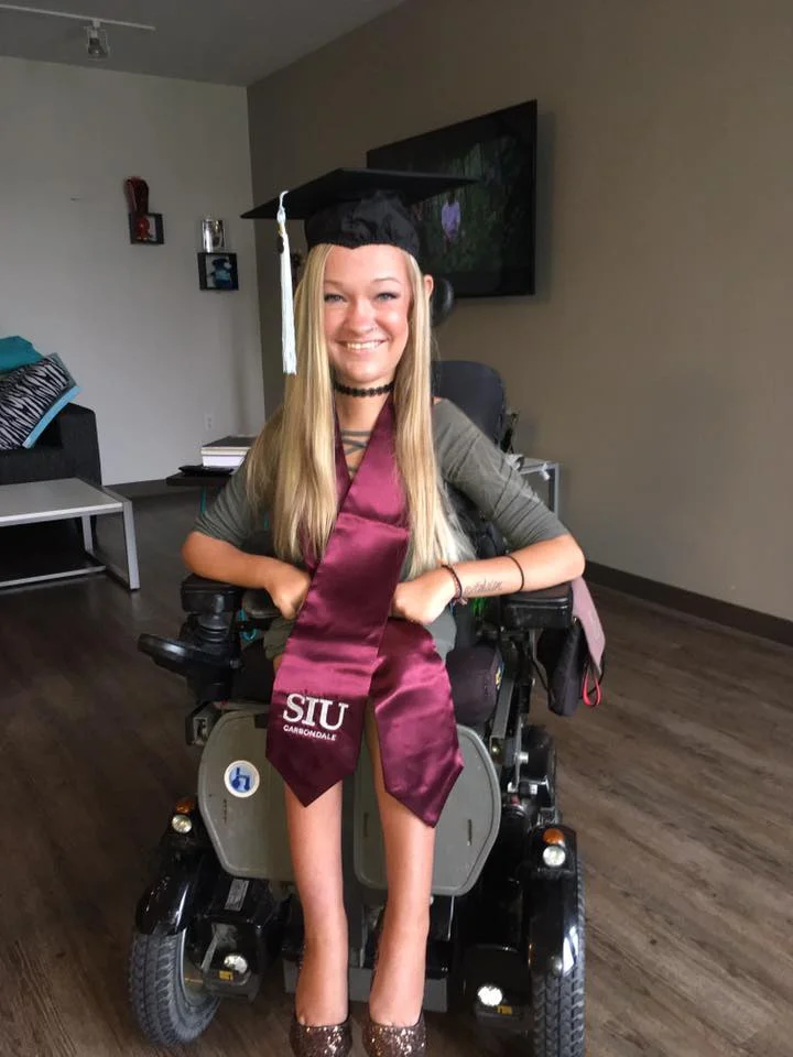 Me, on graduation day.