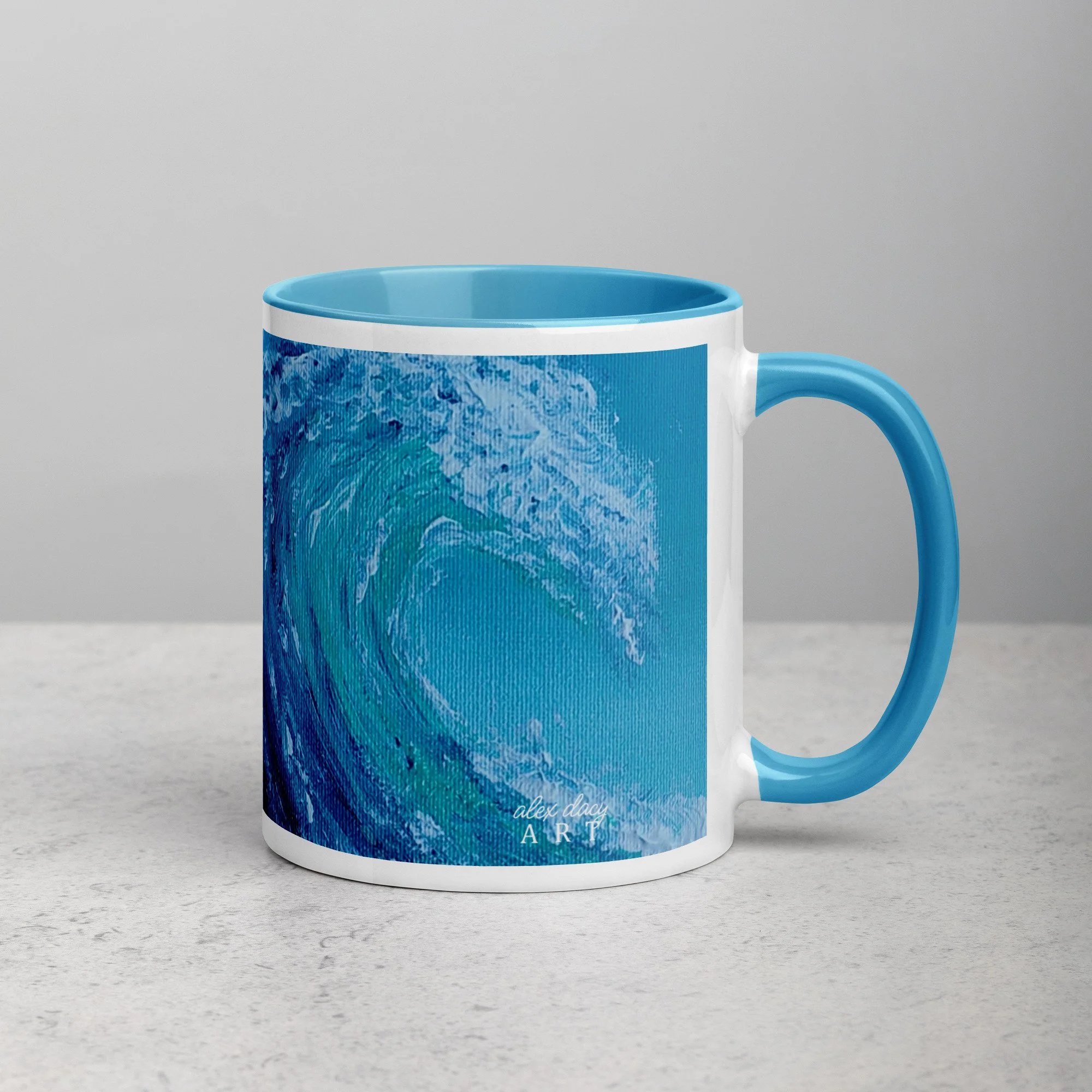 🌊 Aqua Crush Mug