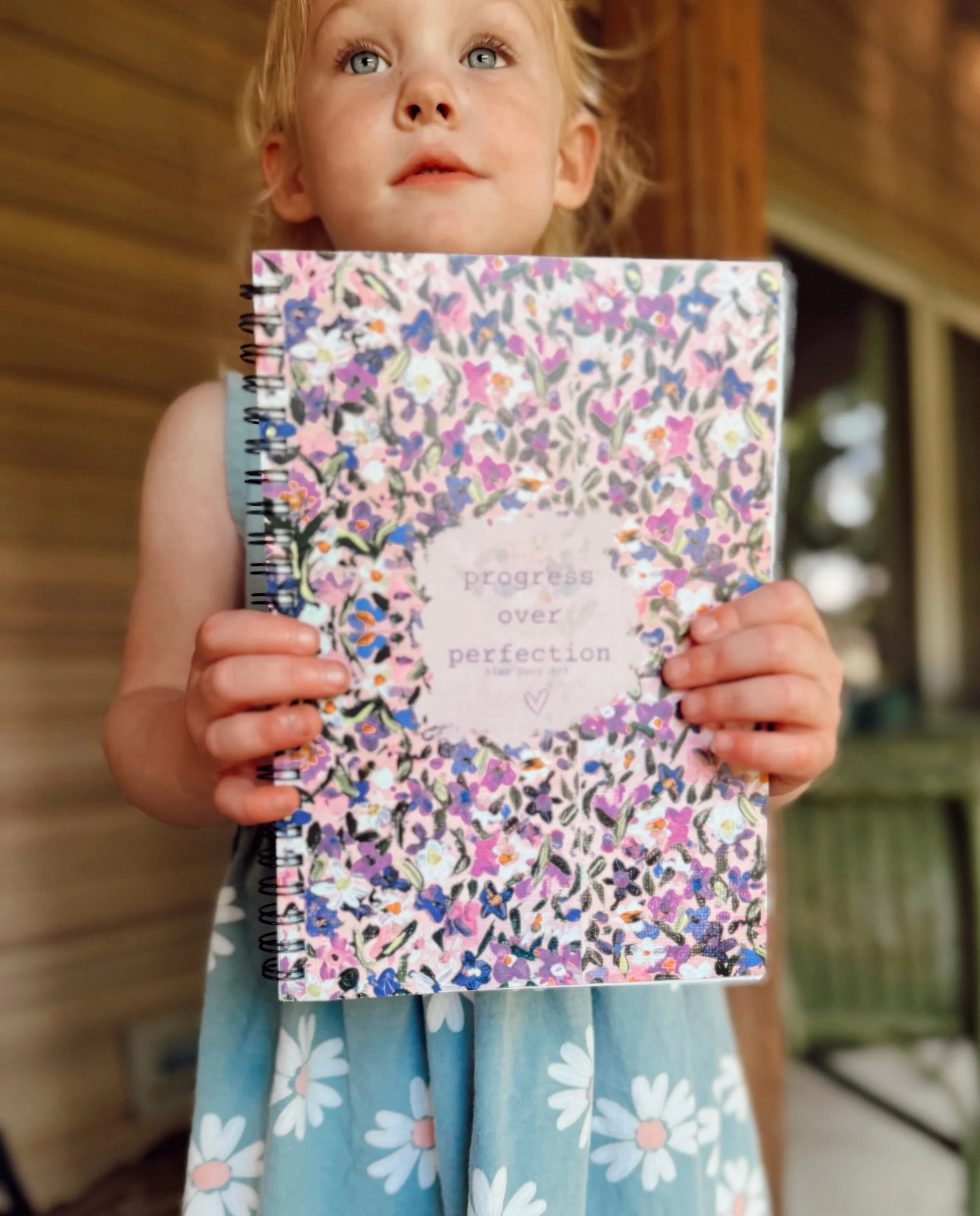 Progress Over Perfection Notebook