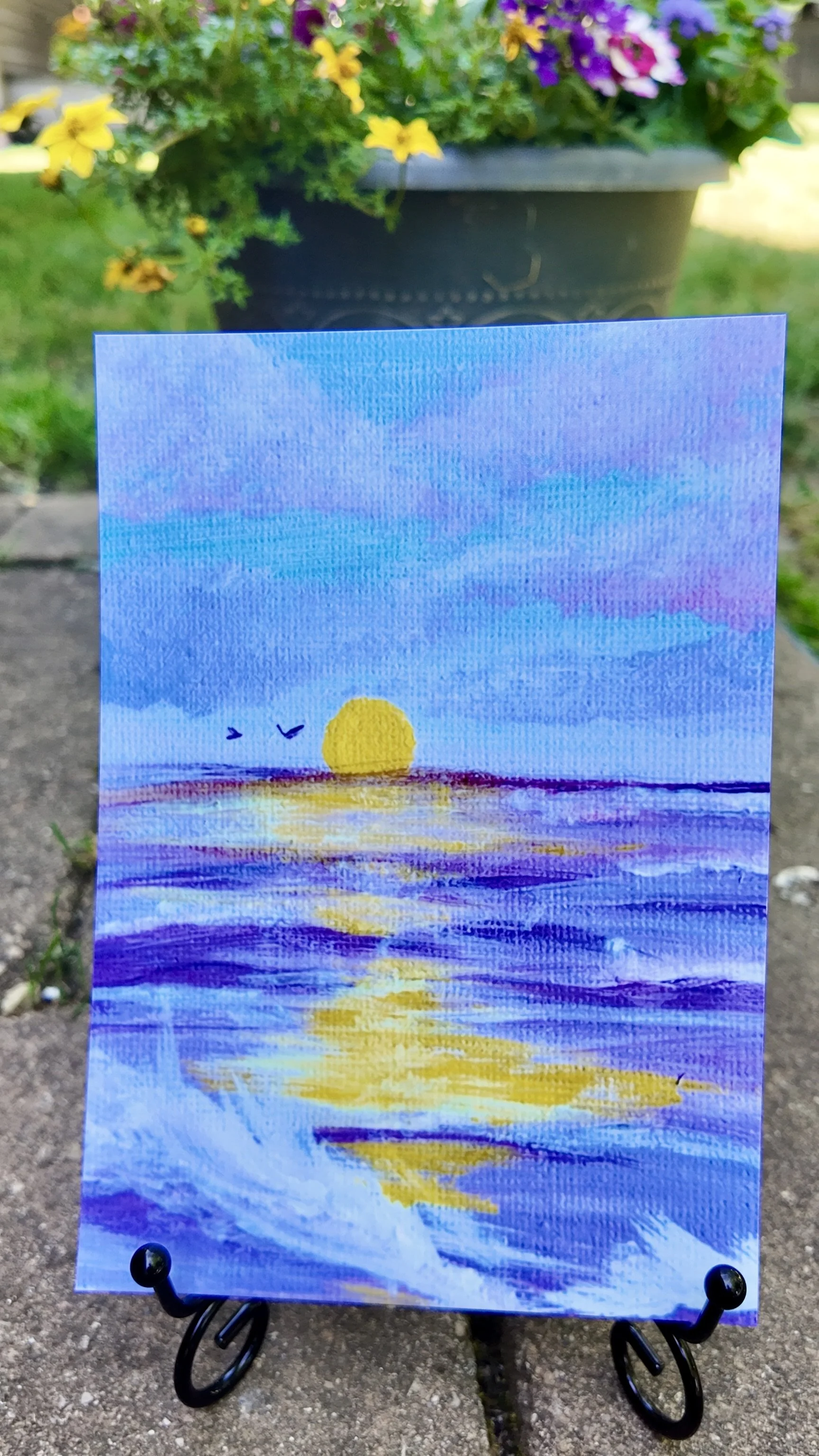 Lavender Tide Print