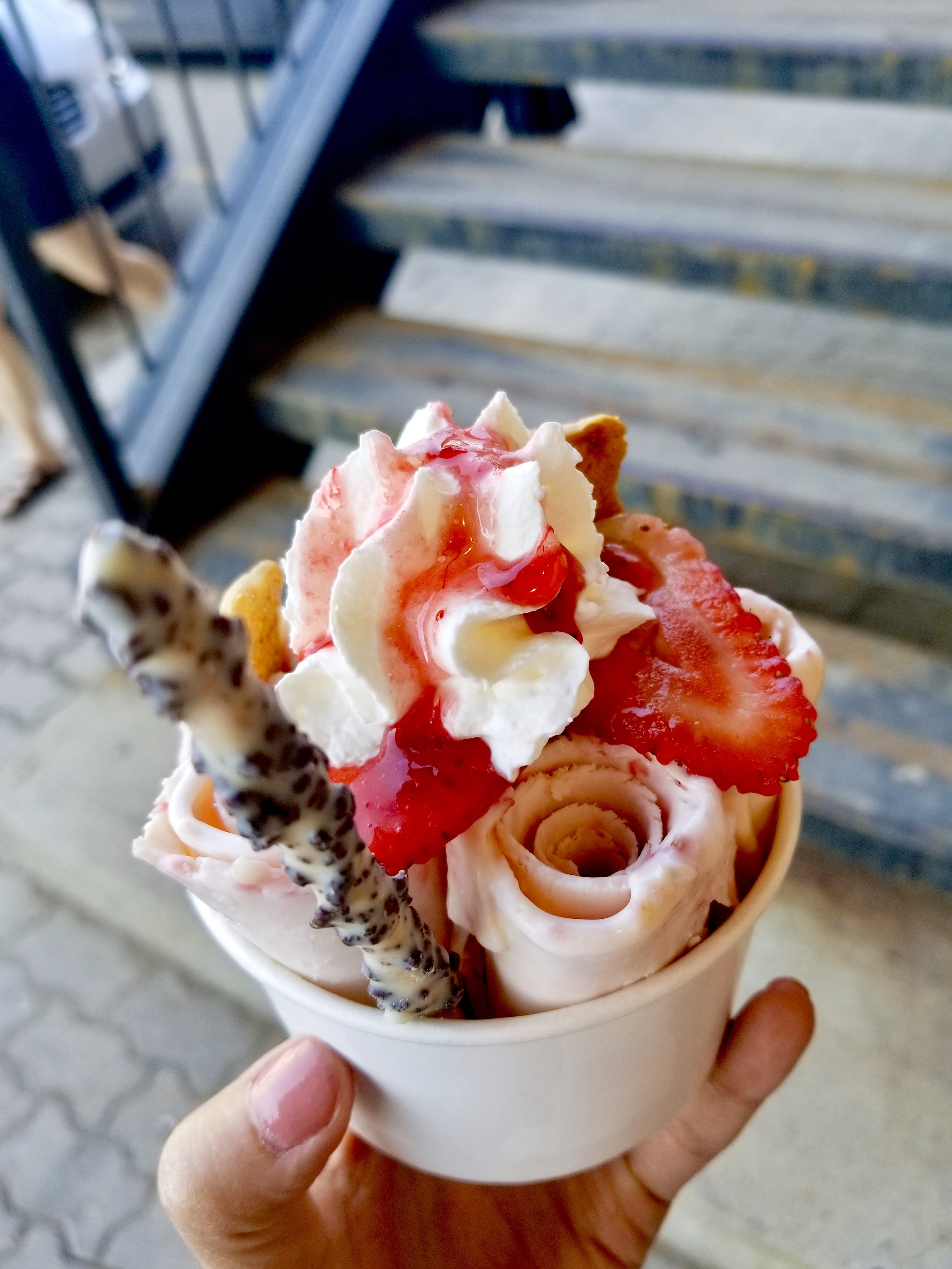 Rolled Ice Cream - Banh Mi Go — F O R T Y BELOW