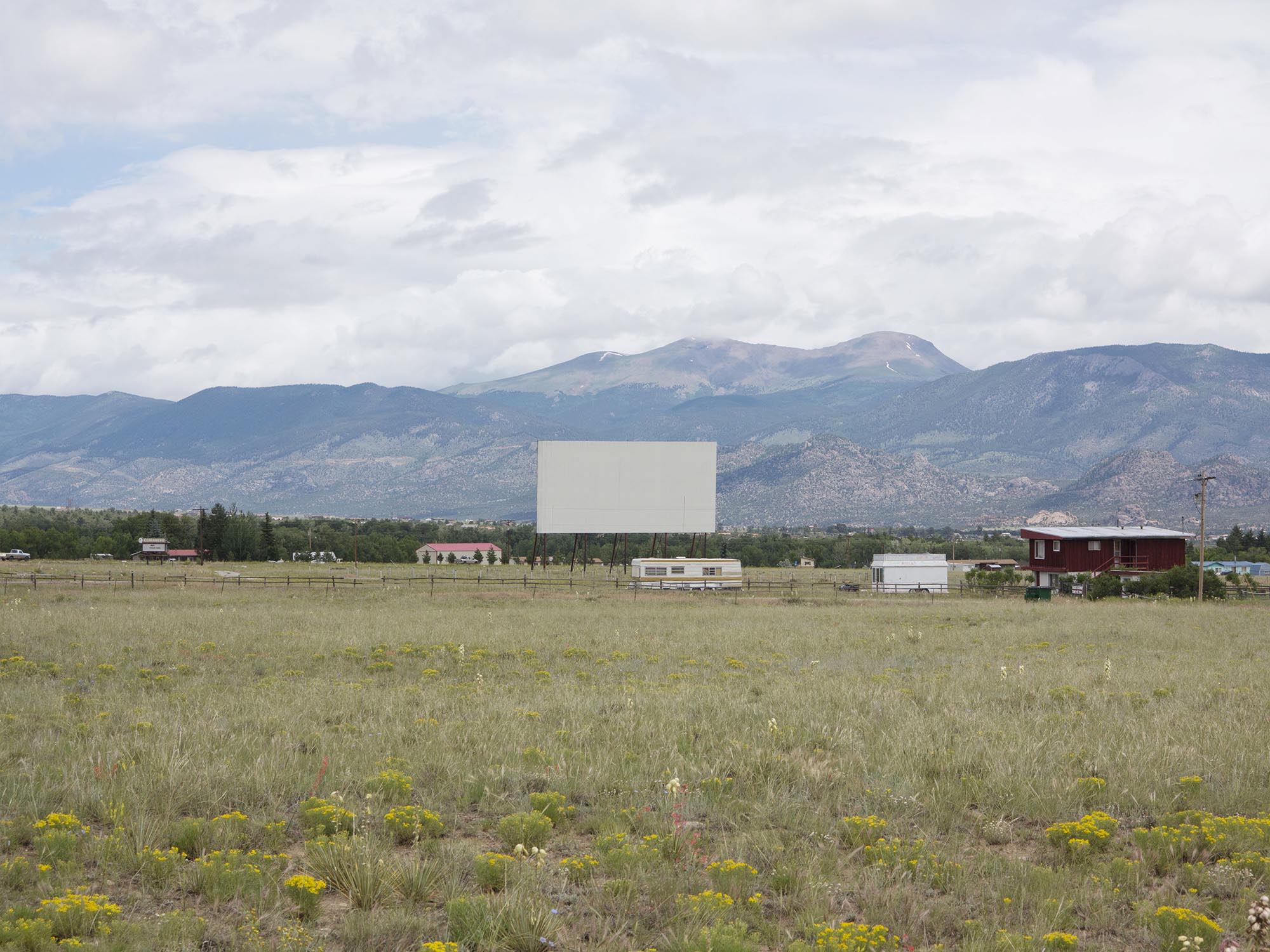 Drive-In Movies, Buena Vista, Colorado 2015