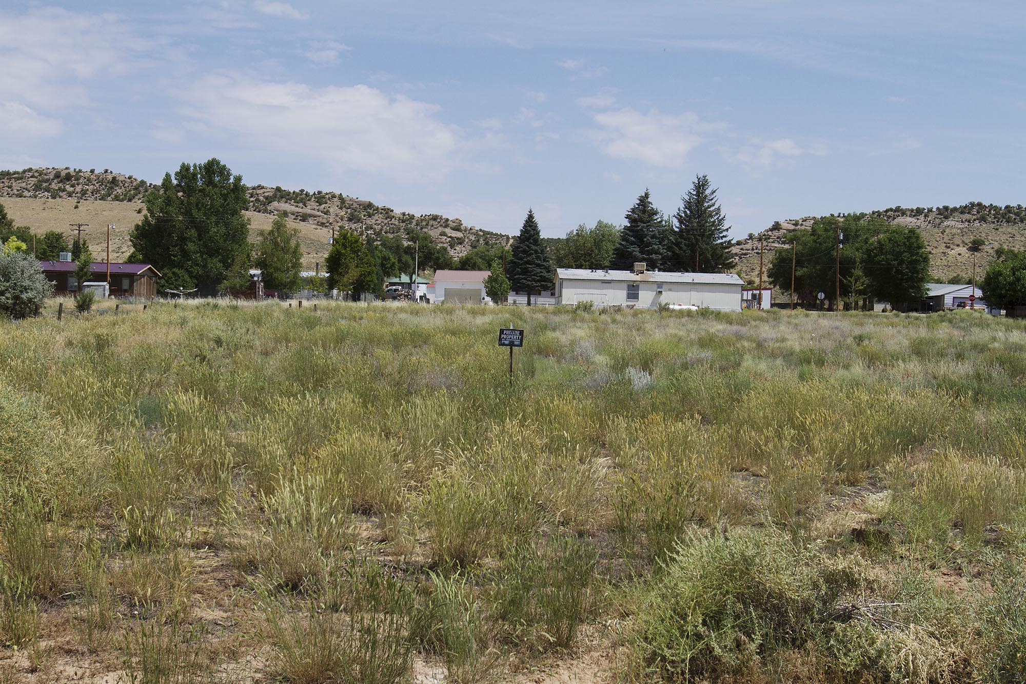 Private Property north of 3rd Street, Dinosaur, Colorado 2015