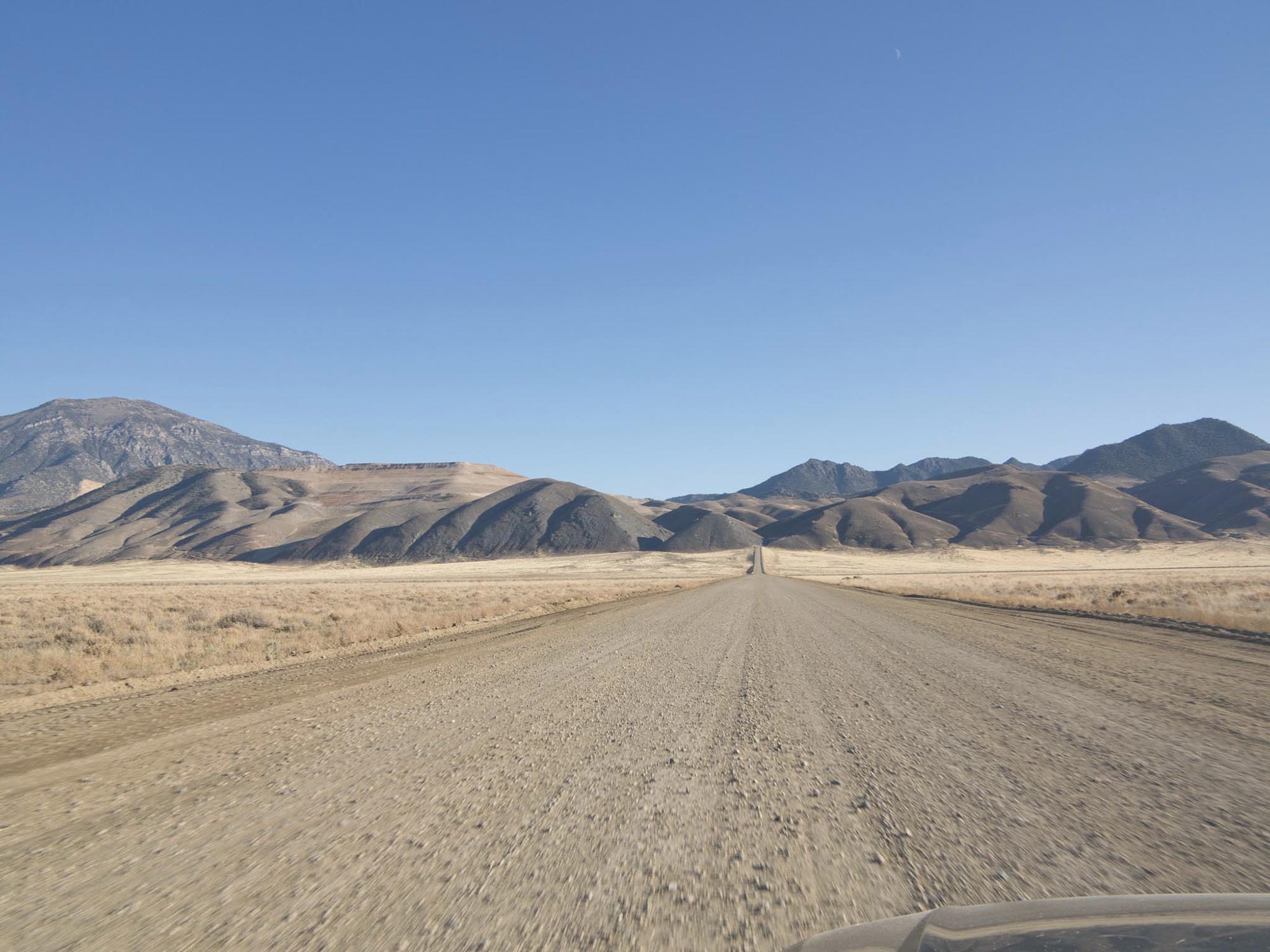 View towards Cortez Canyon, Crescent Valley, Nevada 2016