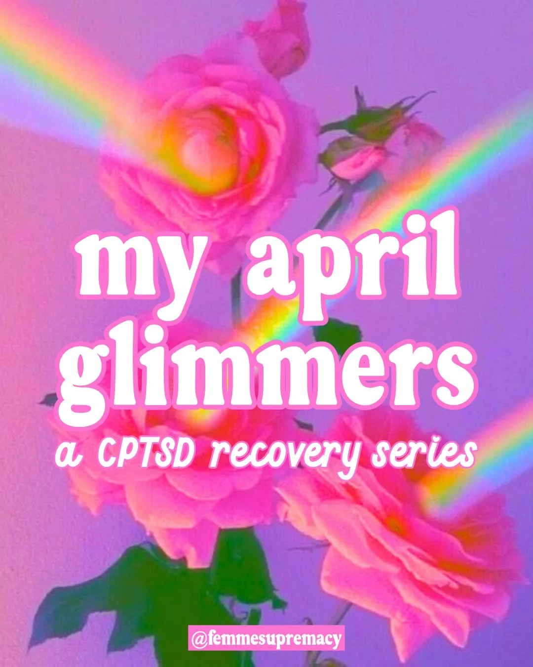 in my mini zine on glimmers, i wrote that, &ldquo;glimmers are cues that bring us back to a sense of safety &amp; connection (aka nervous system regulation) that offer us glimpses of joy, care, beauty, whimsy, &amp; magic.&rdquo;

paying attention to