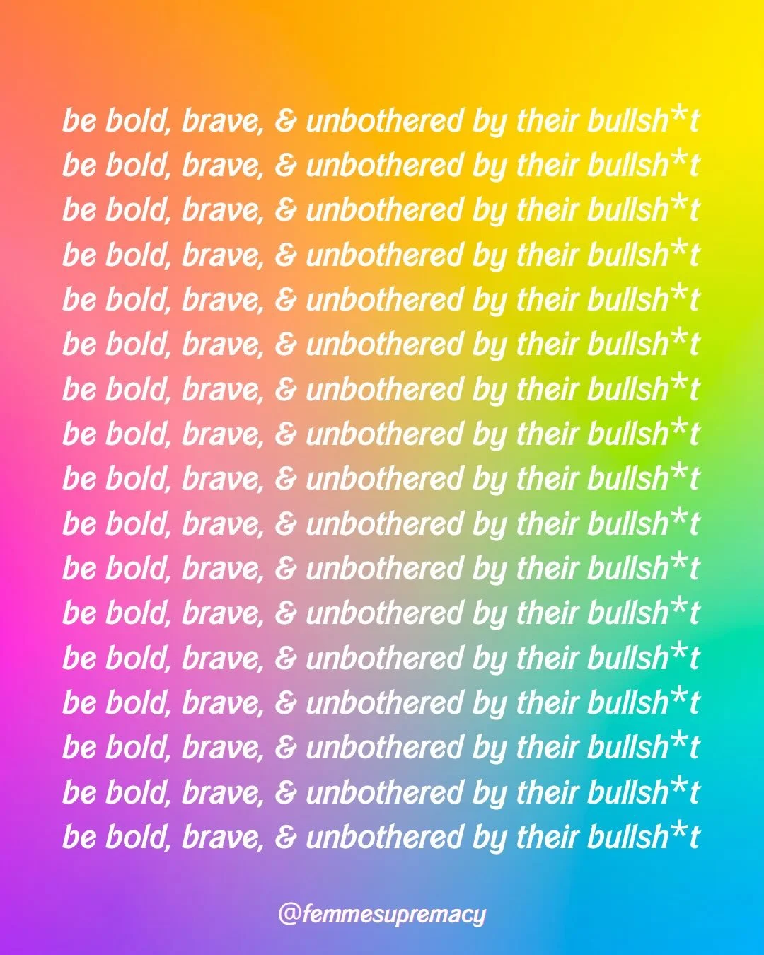 be bold, brave, &amp; unbothered 💕💝 some affirmations for this season of your life ✨💖🌈

🏷️: #affirmations #cptsdhealing #cptsdrecovery #cptsdaffirmations #healingaffirmations