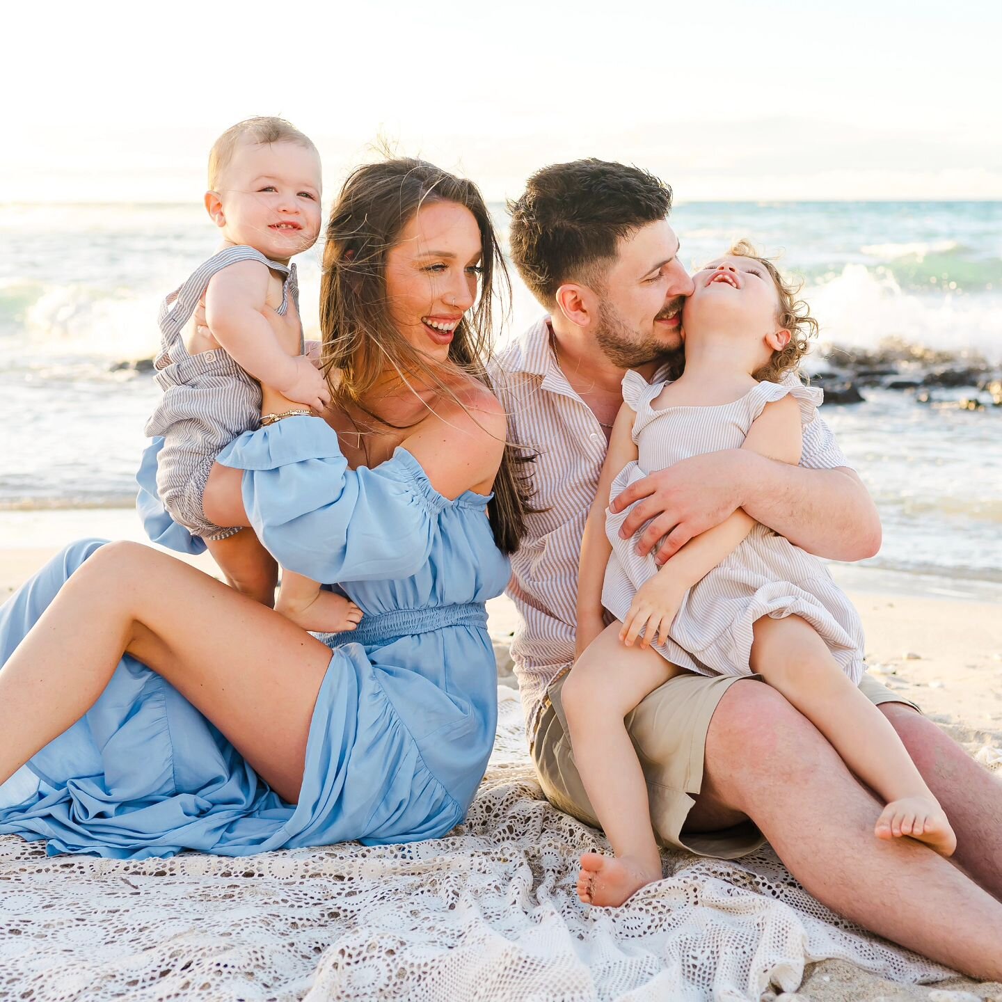 The other day, I had the absolute pleasure of photographing the sweetest family. As we were strolling along the beach, capturing candid moments and genuine smiles, I couldn't help but feel incredibly grateful for what I do. There's something so speci