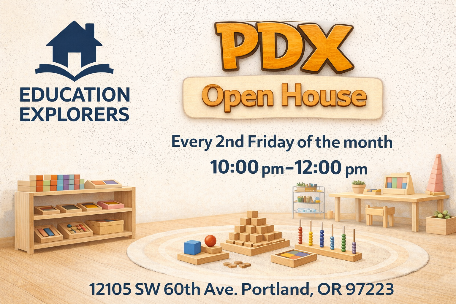Preschool For All Monthly Open House