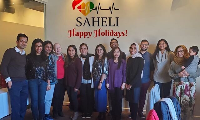 Wishing a happy and healthy New Year from our SAHELI family to yours! #sahelistudy #southasianhealth #newyear