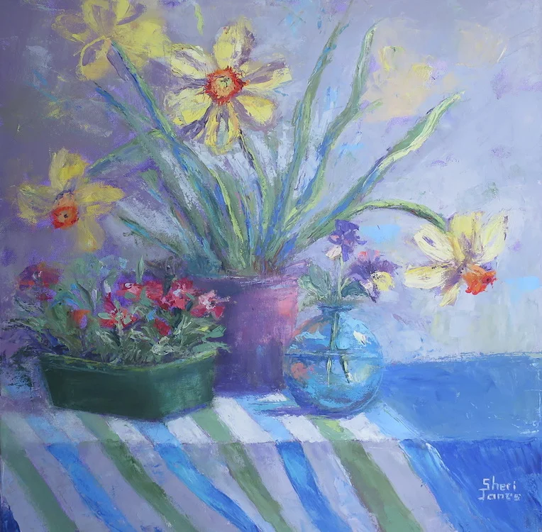 A Sign of Spring 20x20   