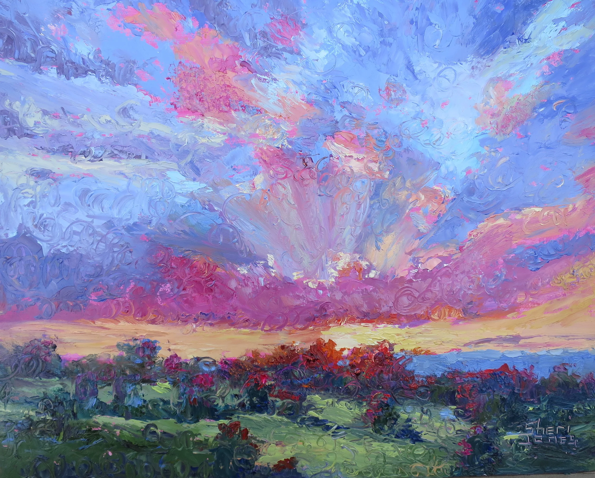 Circle of Color 11x14