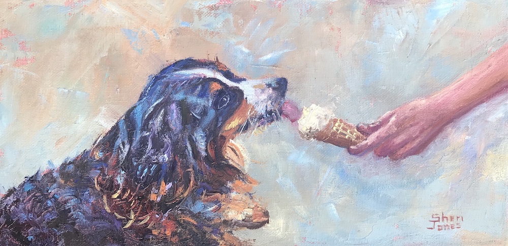 Like Ice Cream 7x14 Oil Sheri Jones.jpg