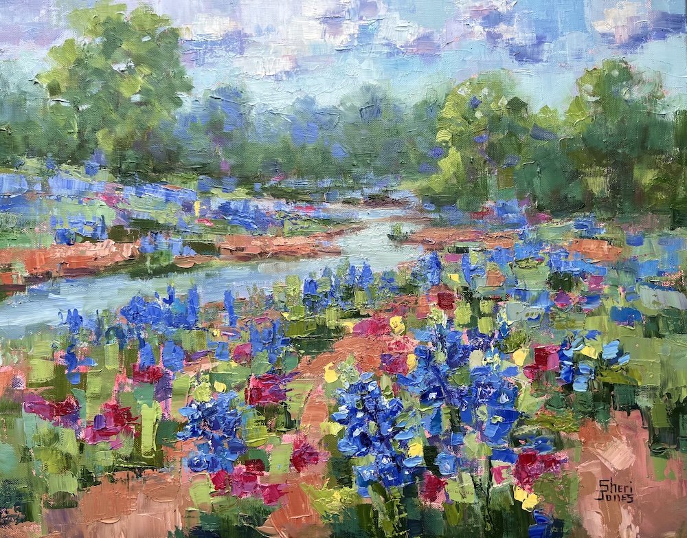 Wild Blue Yonder 16x20 oil on linen Sheri Jones.jpeg