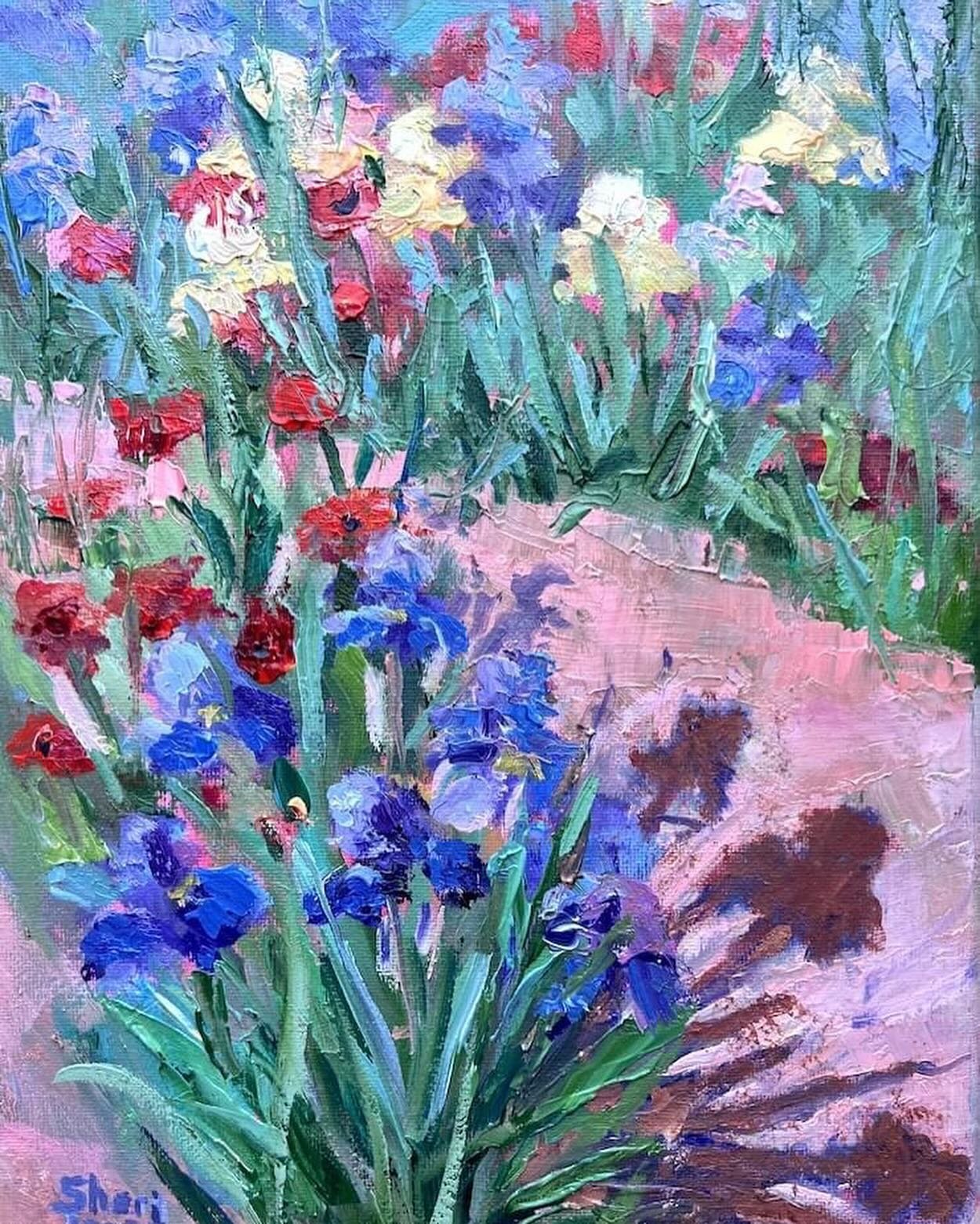 Floral Extraganza

12x9 oil on canvas

This piece was created en plein air at Lake Granbury Master Garden center. Featuring the vibrant spring colors I am drawn to.  The layers and visible strokes give the painting a lively, dynamic quality. It is an