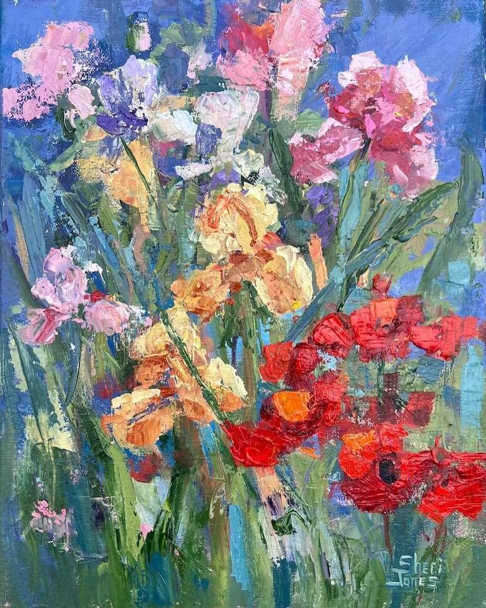 Vibrant Strokes

14x11 oil on canvas

I created this at Lake Granbury Master Gardens while the poppies and Iris&rsquo;s were is full bloom. The colors were vibrant and eye catching. 

I am painting today at  Hidden Gardens of Fort Worth Tour!  This i