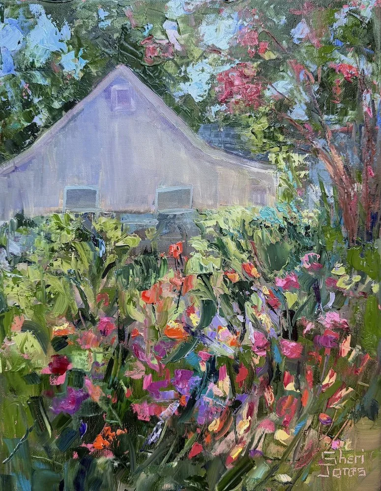 Garden Home 14x11 oil on linen Sheri Jones.jpg