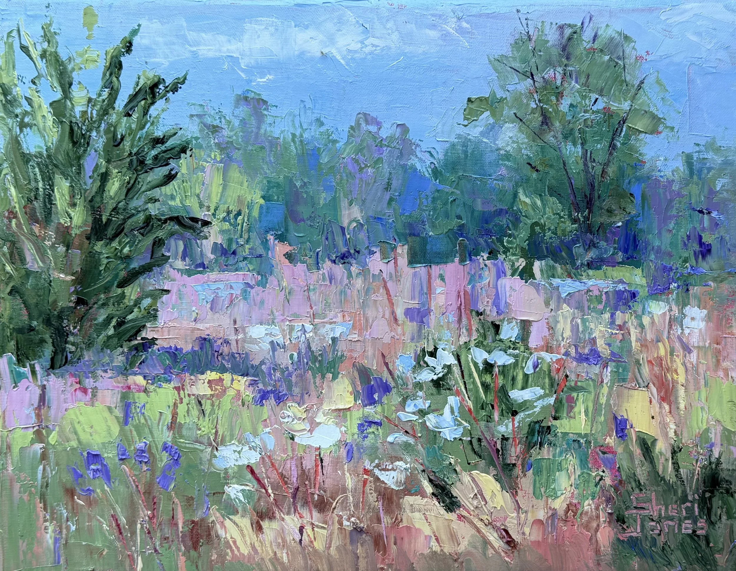 Surviving Summer Landscape 11x14 oil on canvas Sheri Jones.jpg