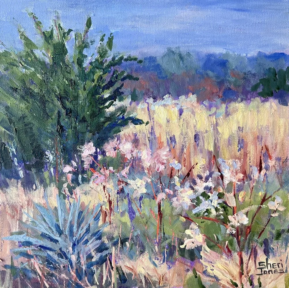 Prairie delight 12x12 acrylic on canvas Sheri Jones.jpeg