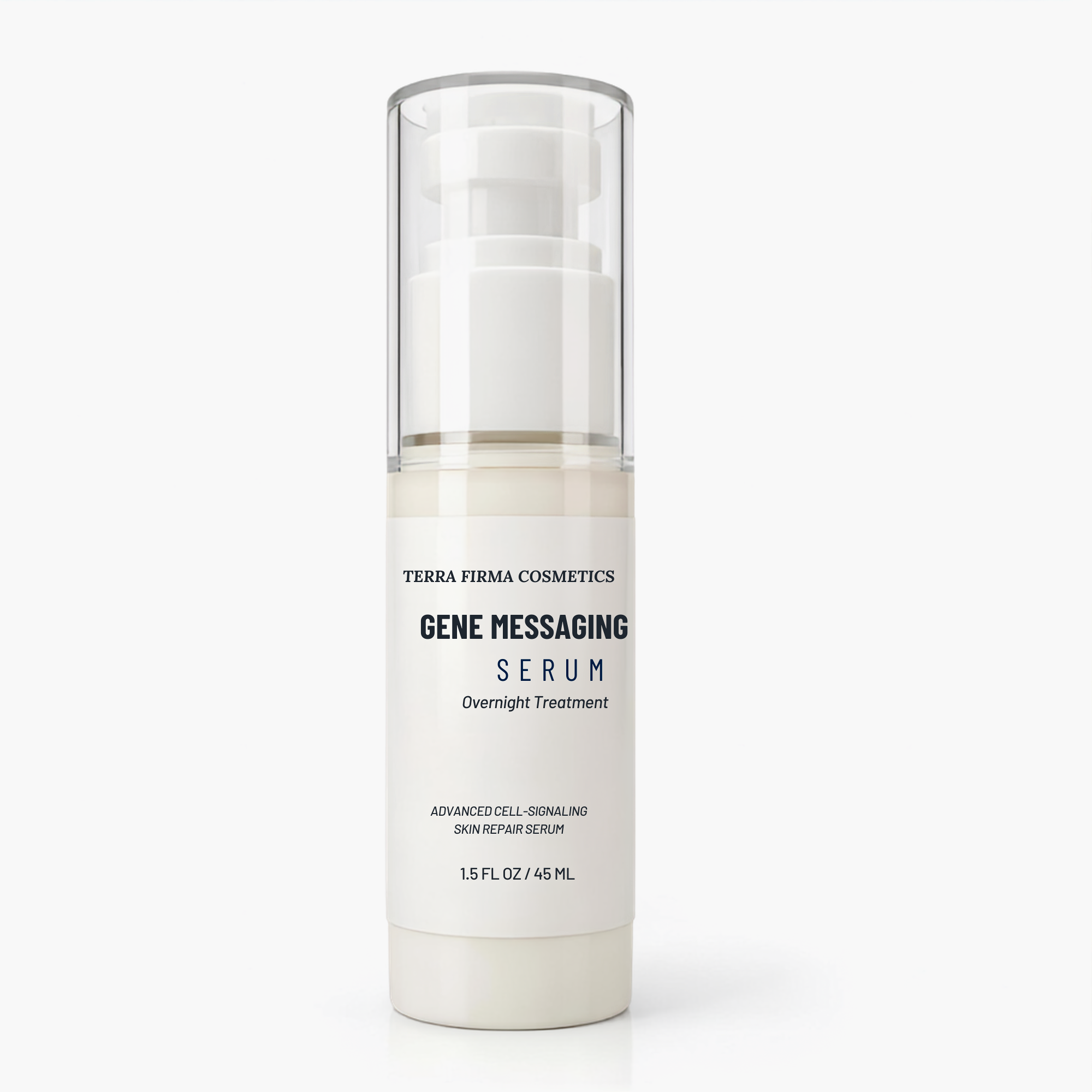 Gene Messaging Serum overnight treatment by Terra Firma Cosmetics