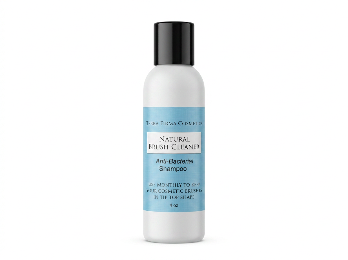 Natural Brush Cleaner Shampoo by Terra Firma Cosmetics