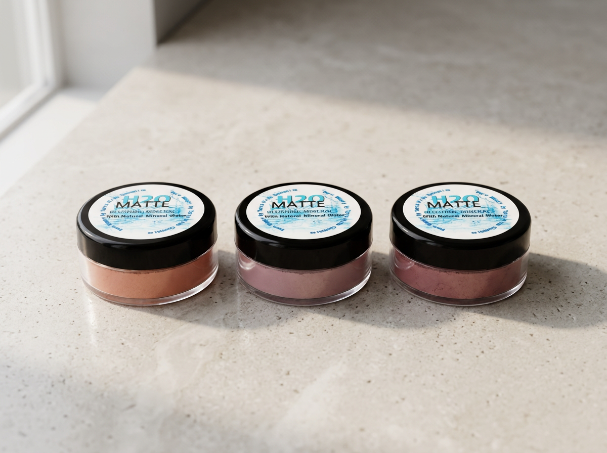 H2O Matte Blushing Minerals are beautiful by Terra Firma Cosmetics