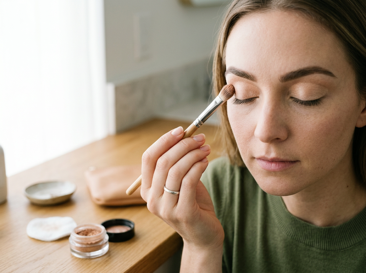 Buff Lustre Multi-Task Eye Primer by TFC helps eyeshadow stay all day