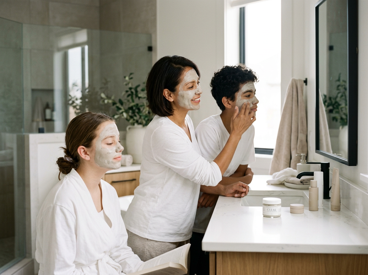 Clear Masque is a deeply cleansing and detoxifying clay mask