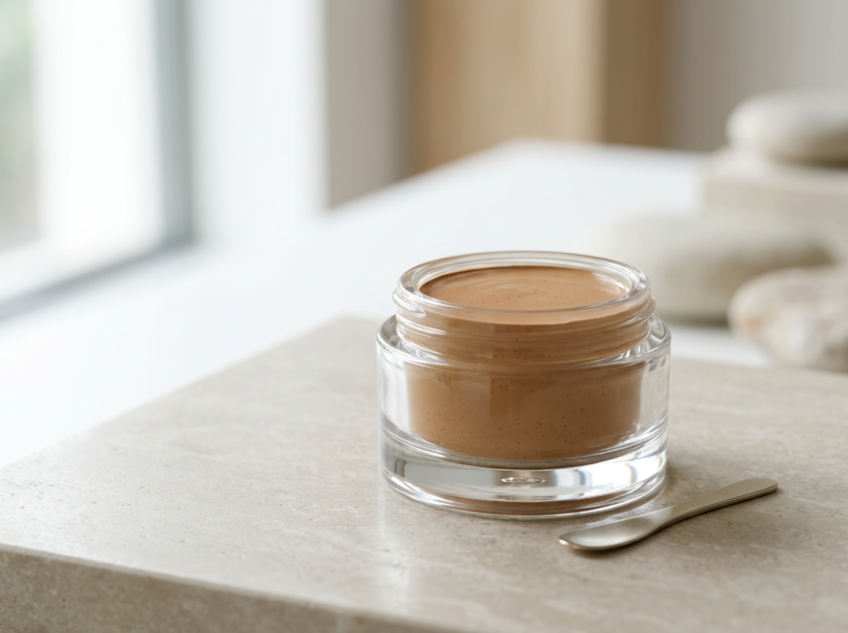 Minimalist Creamy and Easy to Spread Foundation natural firming finish with that popular “no makeup look”.  For all skin types.